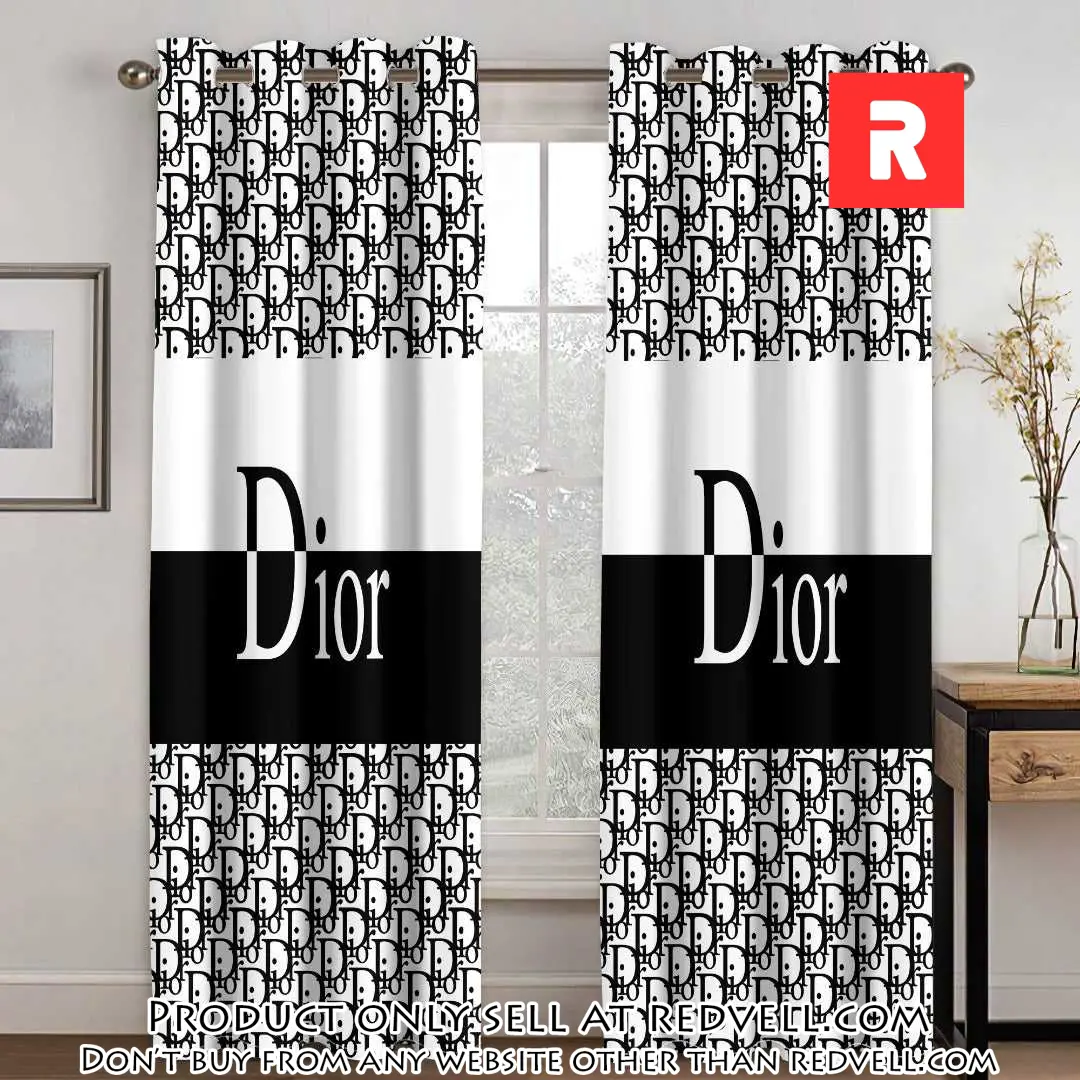 Dior premium window curtains hot  set wc098 rv4946201